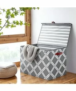 Nautica Folded Large Storage Trunk With Lid Home -Nautica Store 3050408188 RLLD 4