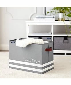 Nautica Folded Rectangle Bin Home 9 Nautica Folded Rectangle Bin Home -Nautica Store 3050408195 RLLD 4