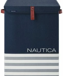 Nautica Folded Hamper With Lid Home