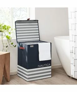 Nautica Folded Hamper With Lid Home -Nautica Store 3050408218 RLLD 4