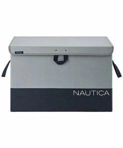 Nautica Folded Large Storage Trunk With Lid Home