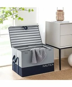 Nautica Folded Large Storage Trunk With Lid Home -Nautica Store 3050874270 RLLD 4