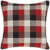 Nautica Ashwood Plaid Red Throw Pillow Home -Nautica Store 3050948447 RLLD 1